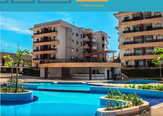 Resort Marina Flat & Nautica Caldas Novas Eksteriør billede