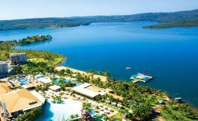 Resort Marina Flat & Nautica Caldas Novas Eksteriør billede